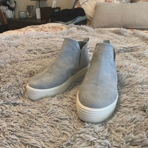 High top Dolce Vita gray sneaker boots